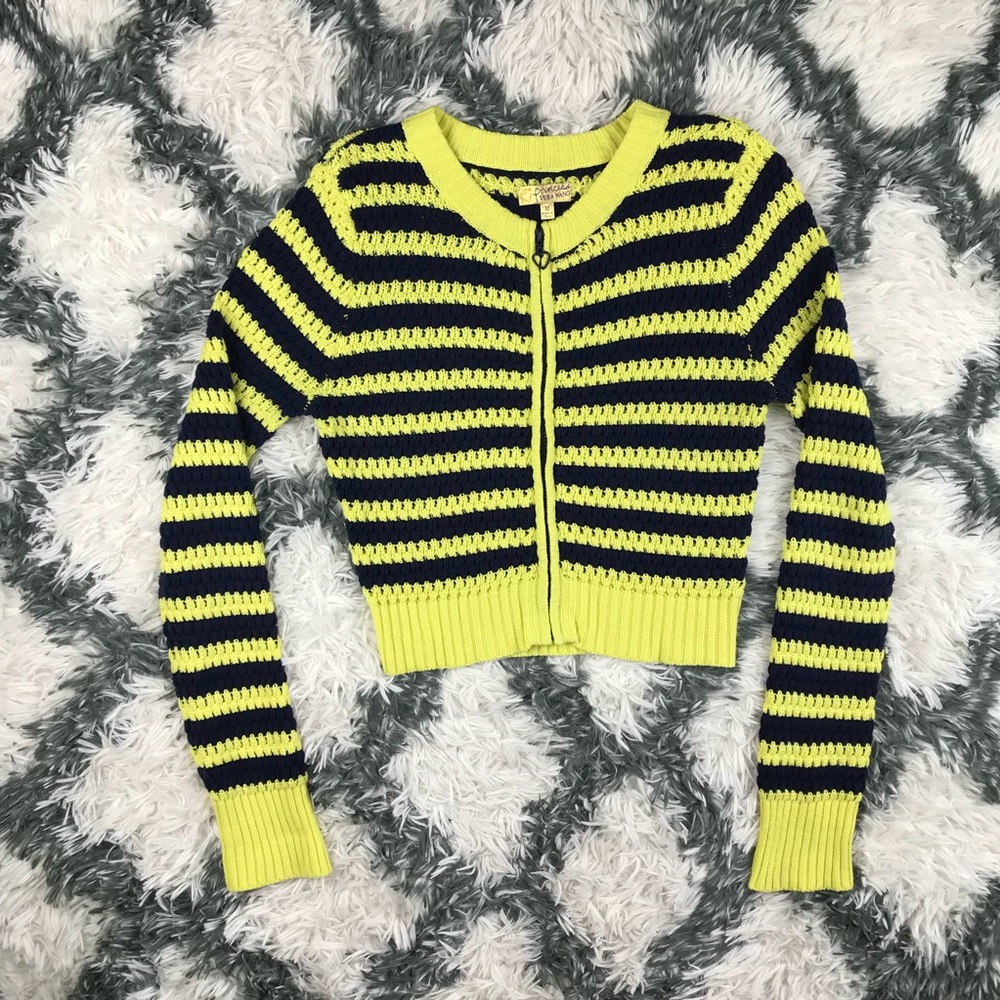 Princess Vera Wang Women's Zip Sweater Medium
